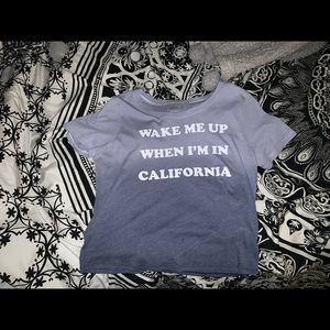 cropped t-shirt